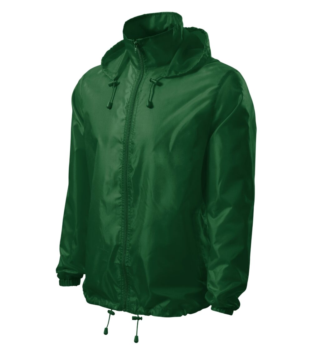 Wiatrówka unisex MALFINI Windy — Zieleń butelkowa