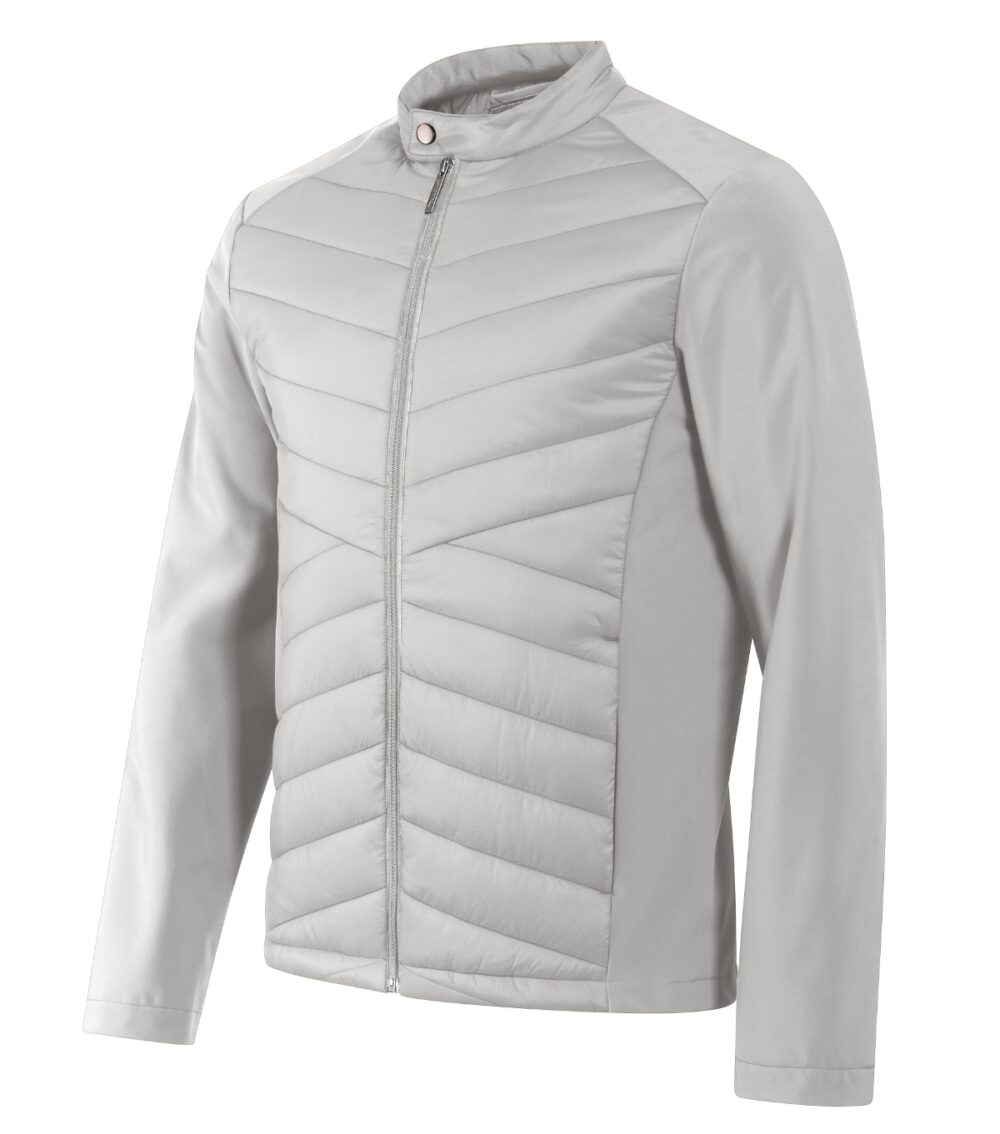 Kurtka hybrydowa męska MALFINI Premium Cross — Silver gray