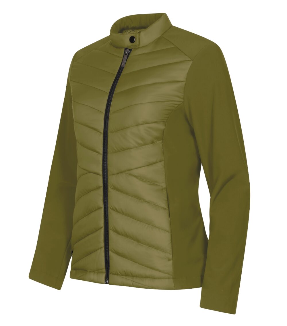 Kurtka hybrydowa damska MALFINI Premium Cross — Zieleń avocado