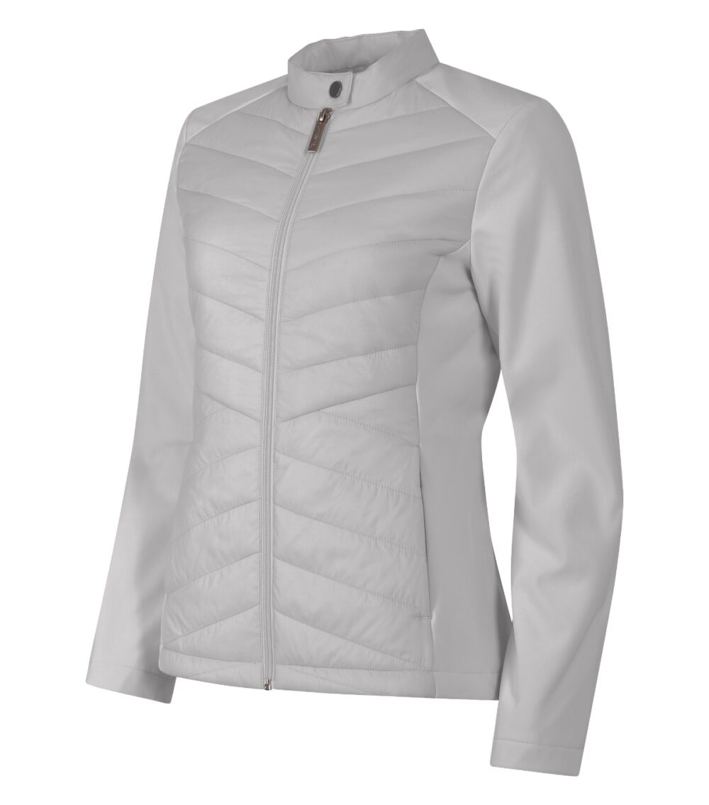 Kurtka hybrydowa damska MALFINI Premium Cross — Silver gray