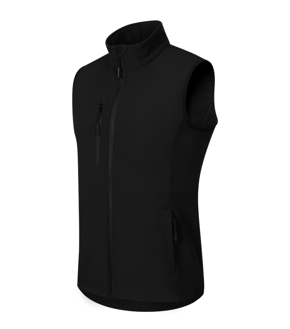 Softshell kamizelka męska MALFINI Trail — Czarny