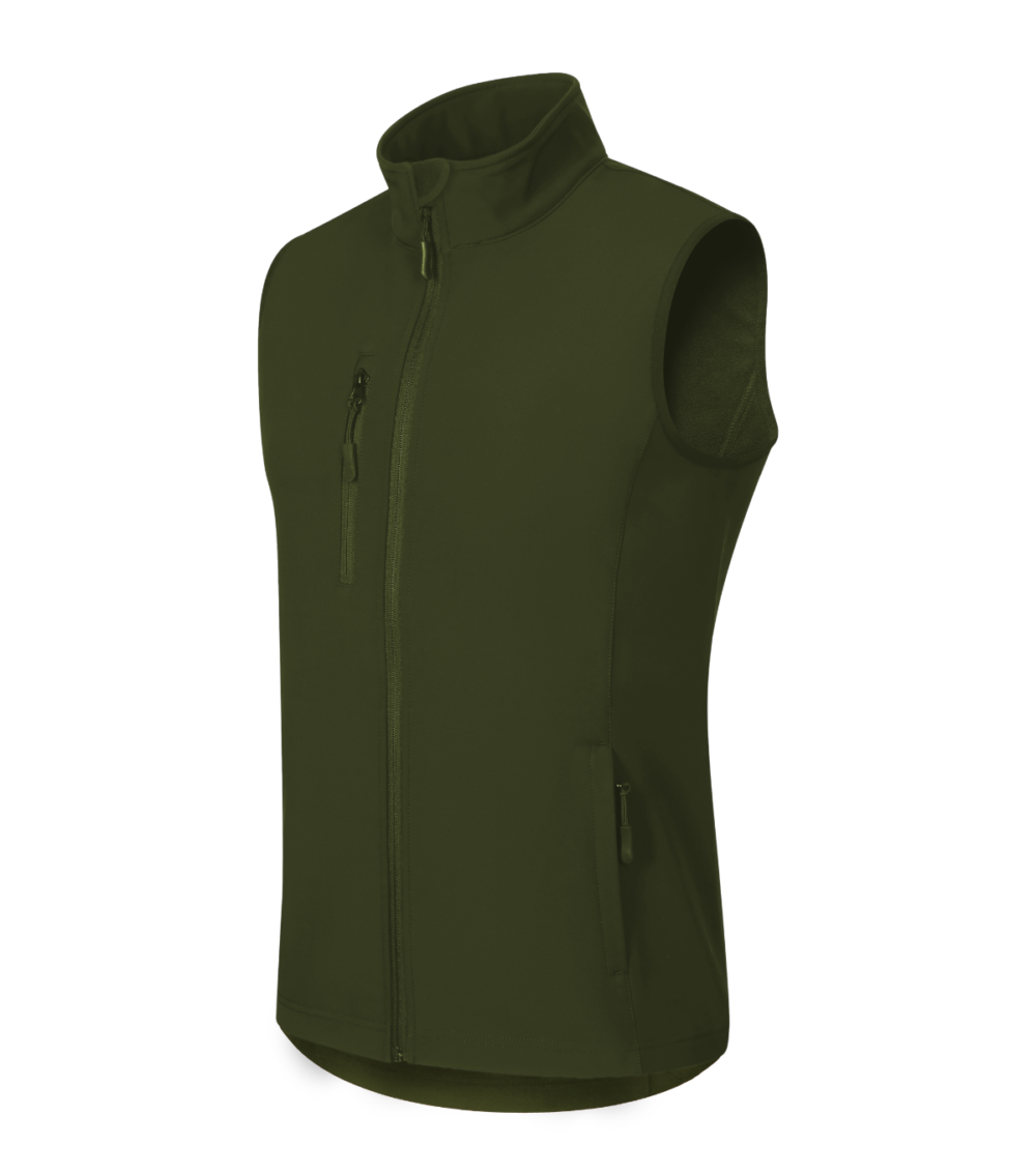 Softshell kamizelka męska MALFINI Trail — Military