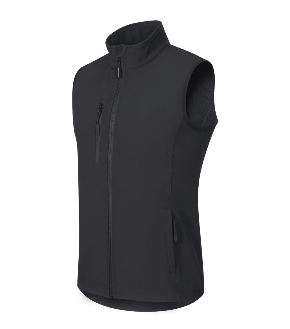 Softshell kamizelka męska MALFINI Trail — Ebony gray