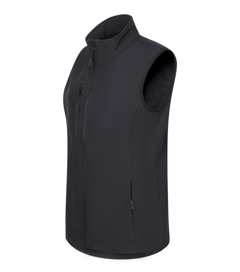 Softshell kamizelka damska MALFINI Trail — Ebony gray