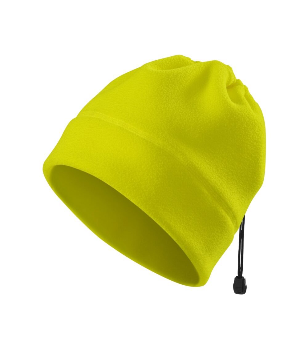 Czapka polarowa unisex RIMECK HV Practic — Fluorescencyjny żółty