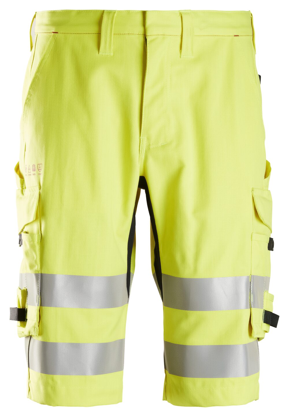 ProtecWork, Spodenki odblaskowe, EN 20471/1 — Żółty Odblaskowy