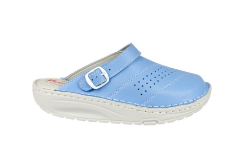 Saboty Damskie Piumetta 6268 jasnoniebieskie