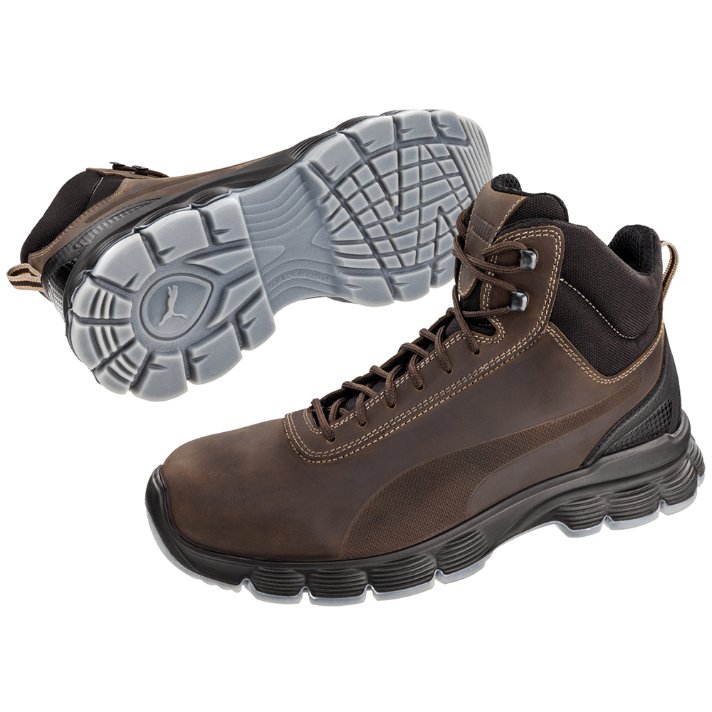 OBUWIE PUMA CONDOR BROWN MID S3 630122