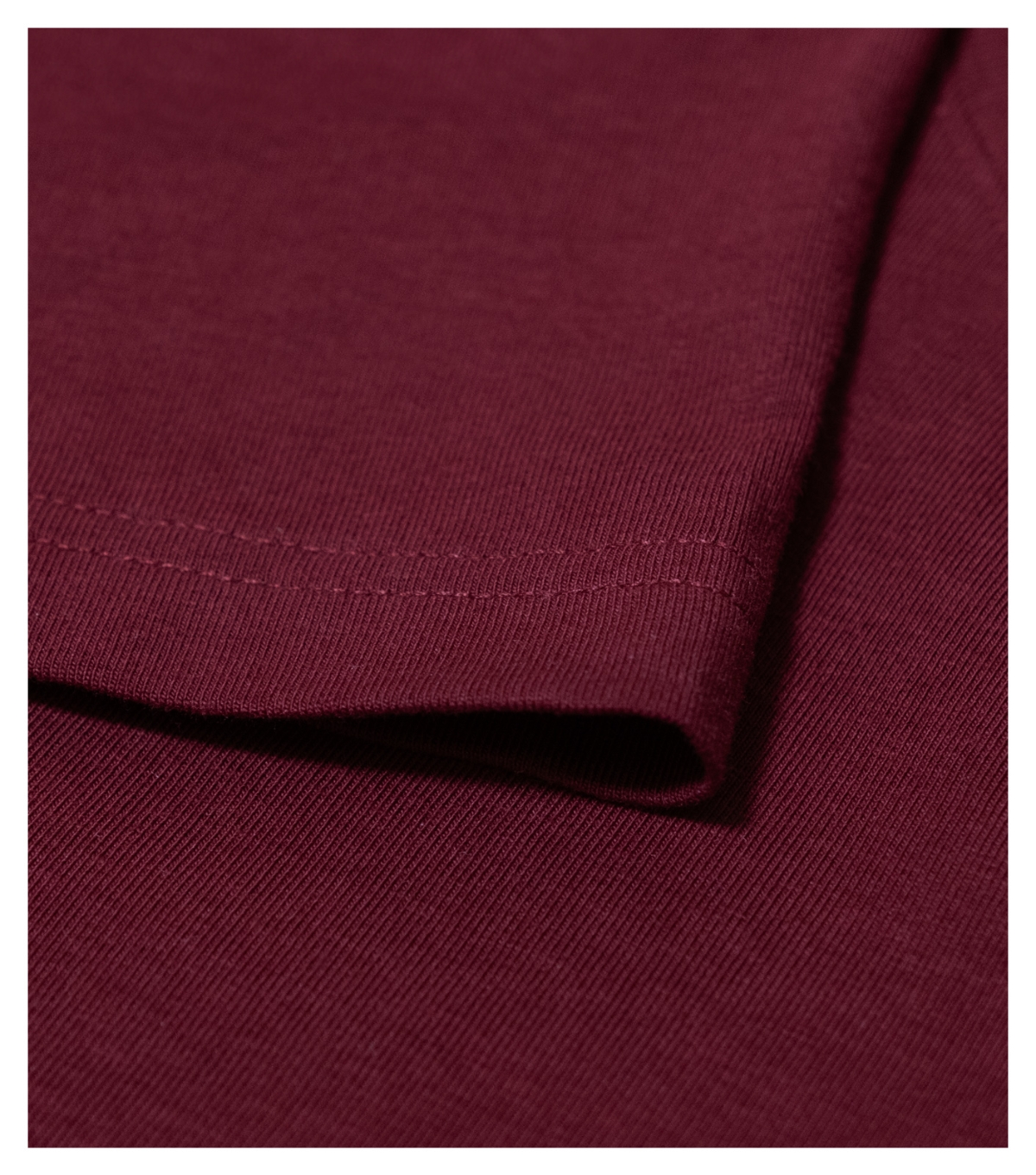 Koszulka męska MALFINI Premium Action V-neck — Garnet - obrazek 6