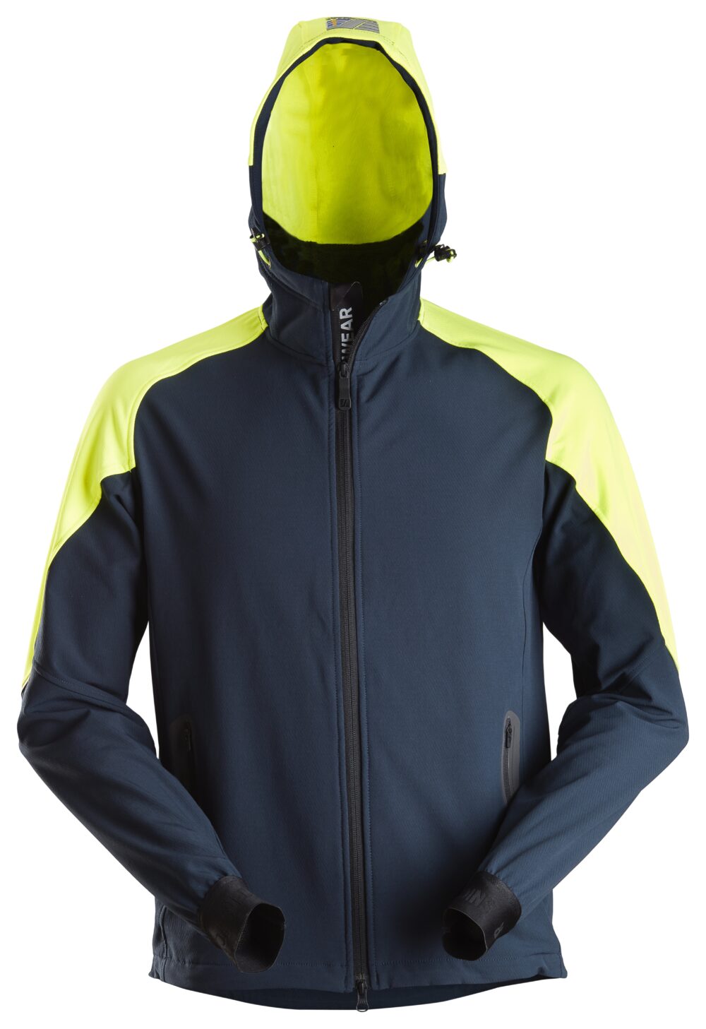 FlexiWork, Bluza Neon z kapturem, na suwak