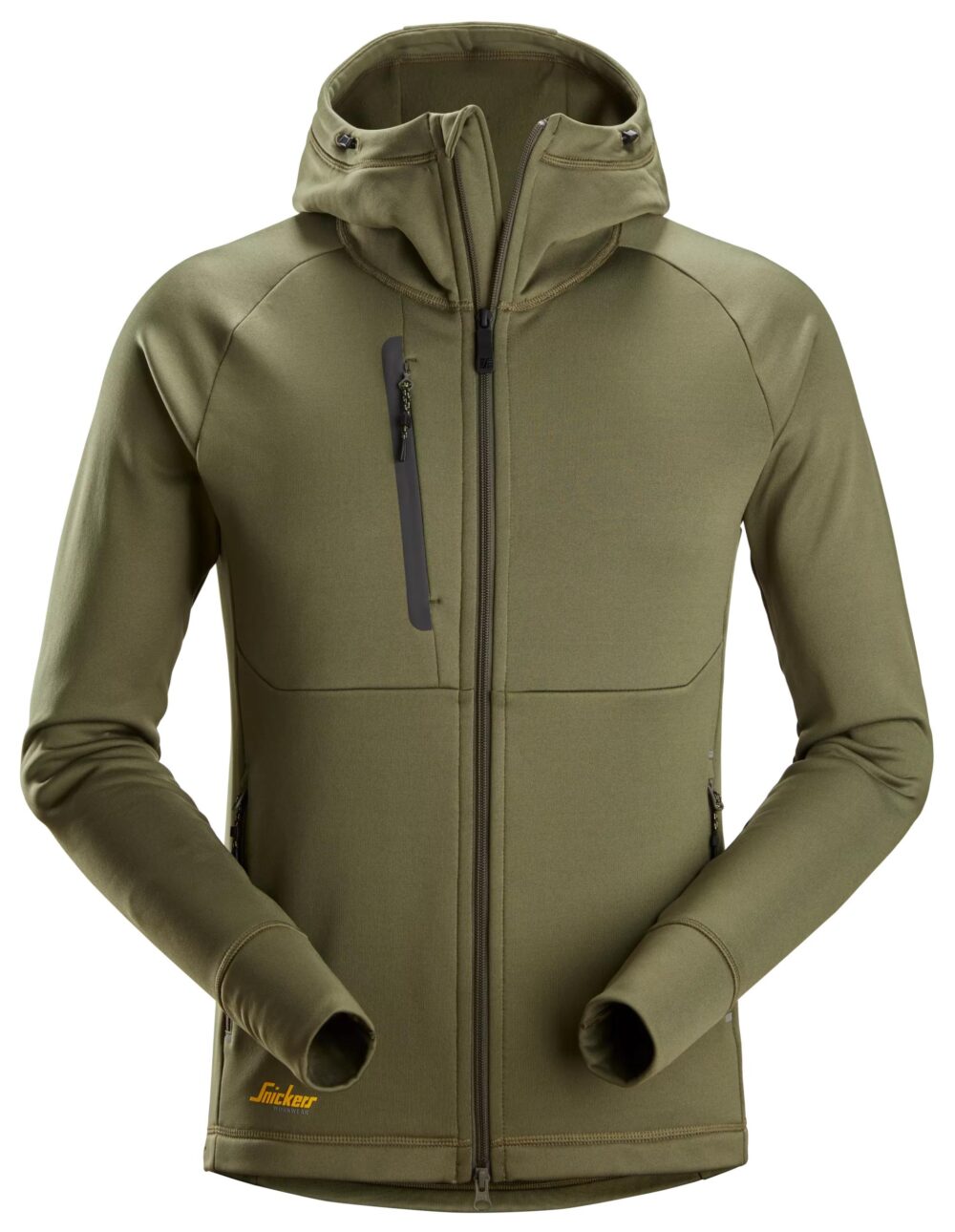 FlexiWork, Bluza Polartec® Power Stretch® z kapturem, na suwak