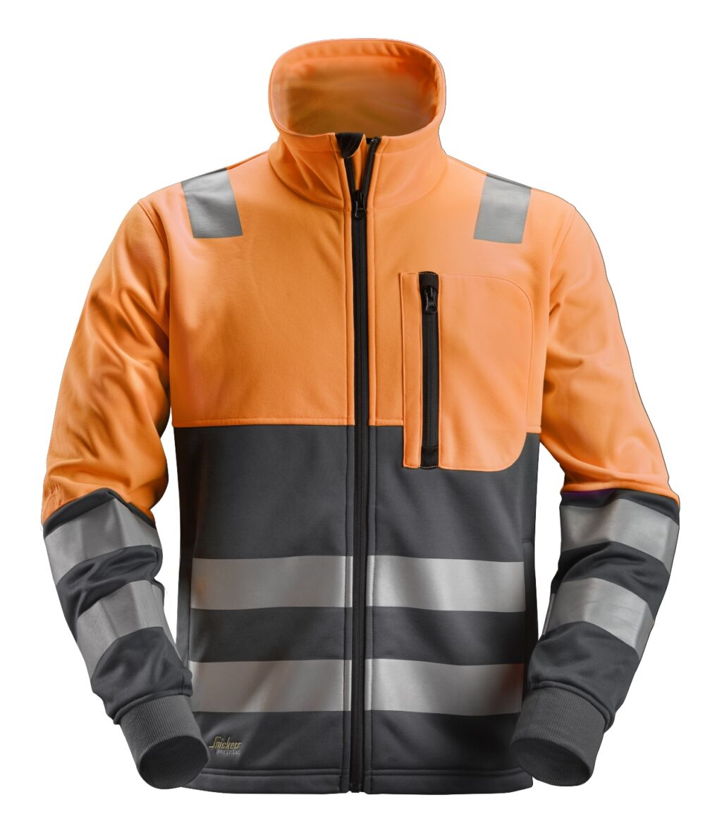 High-Vis, Bluza odblaskowa na suwak, EN 20471/2