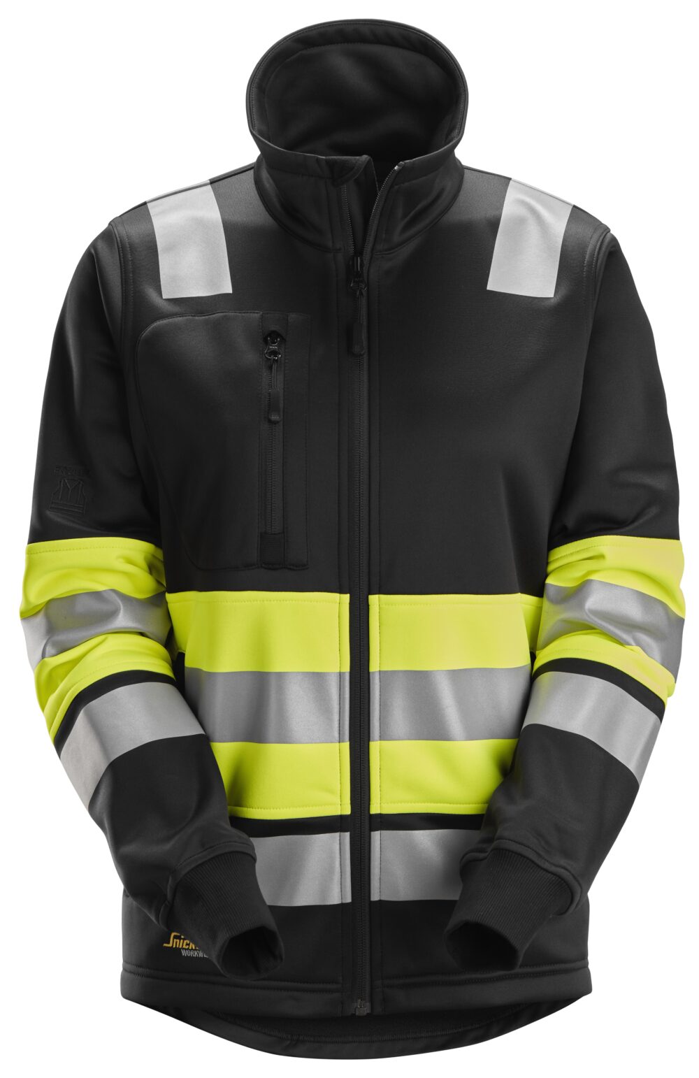 High-Vis, Bluza odblaskowa, na suwak - damska EN20471/1