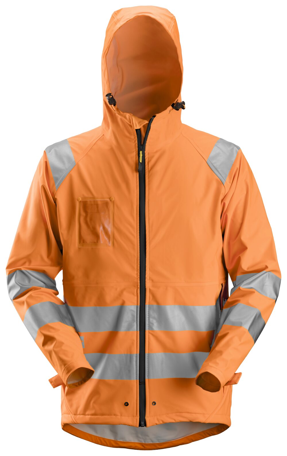 High-Vis, Kurtka odblaskowa przeciwdeszczowa PU, EN 20471/3