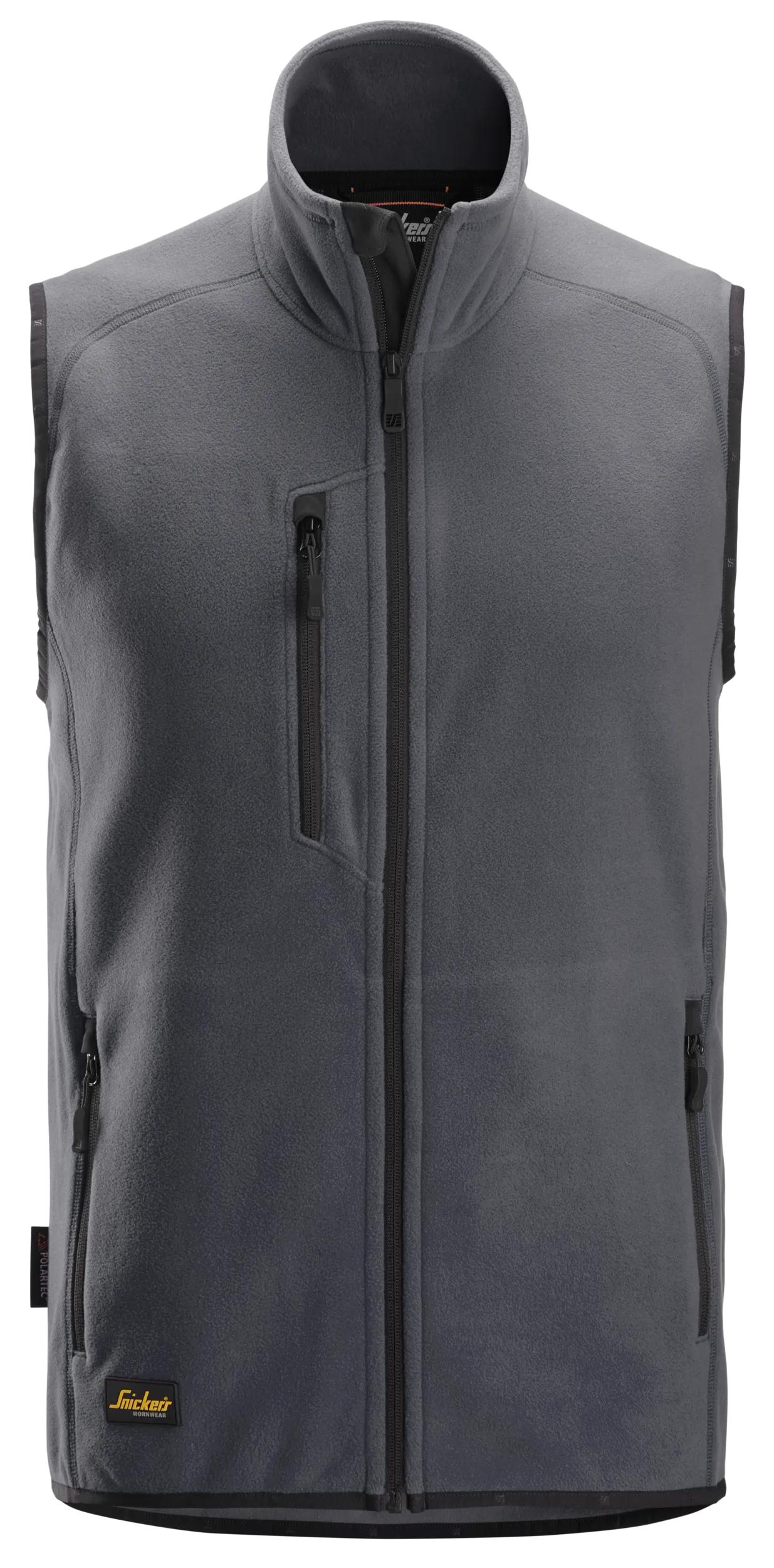 Bezrękawnik polarowy Polartec® Shed Less — Stalowy Szary