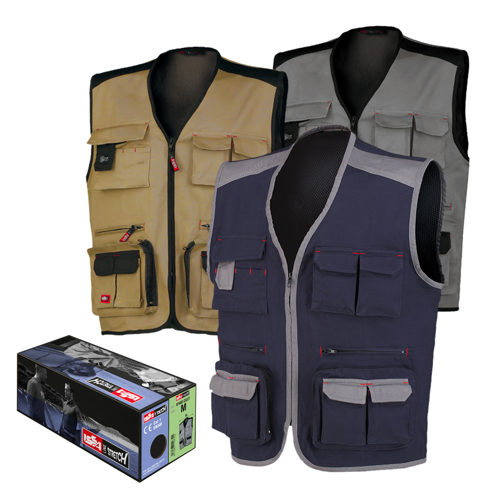 Kamizelka robocza STRETCH w pudełku 8746B