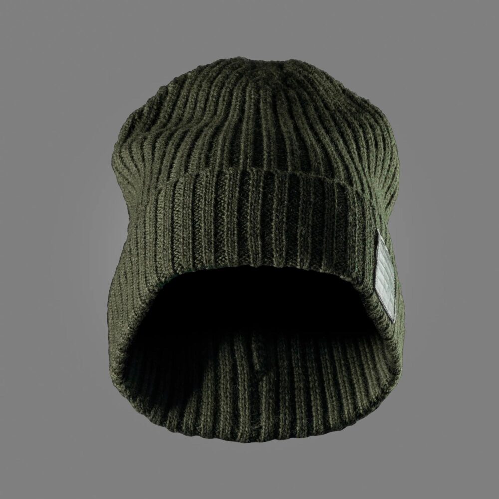 Czapka wełniana Fisherman — Khaki Zielone