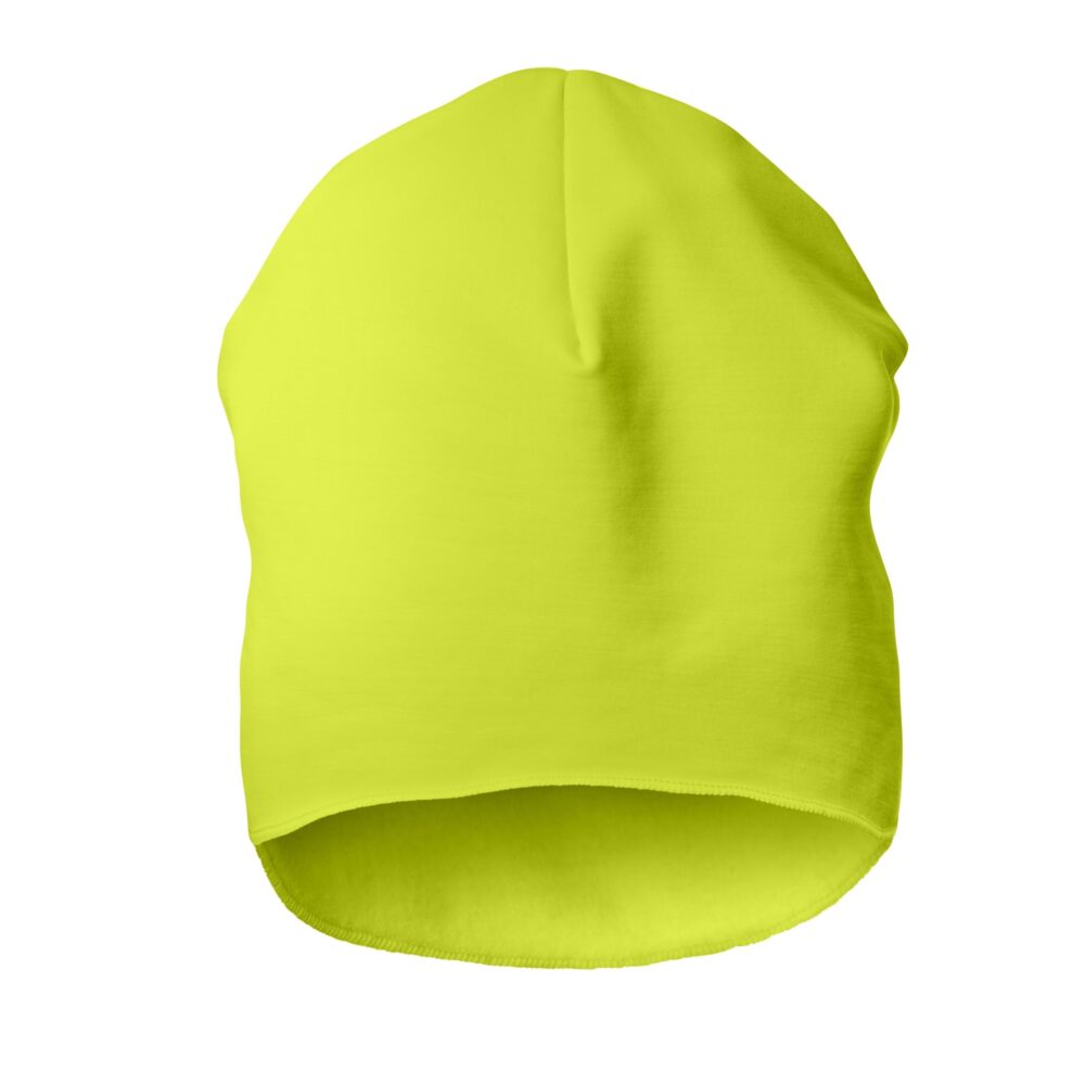 Czapka polarowa elastyczna — Neonowy Żółty