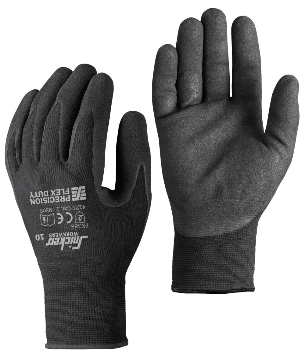 Rękawice Precision Flex Duty — Czarny