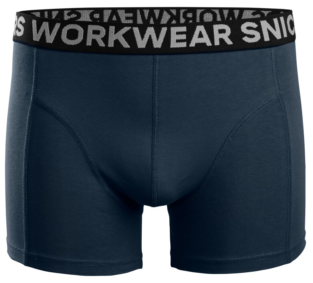 Bokserki ze stretchem, 2-pak — Granatowy / Khaki Zielone