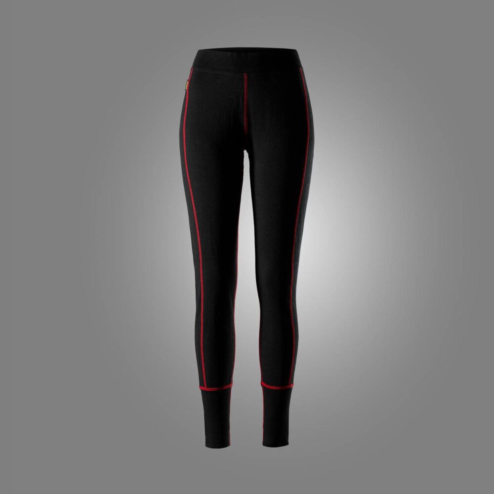 ProtecWork, Legginsy wełniane – damskie — Czarny