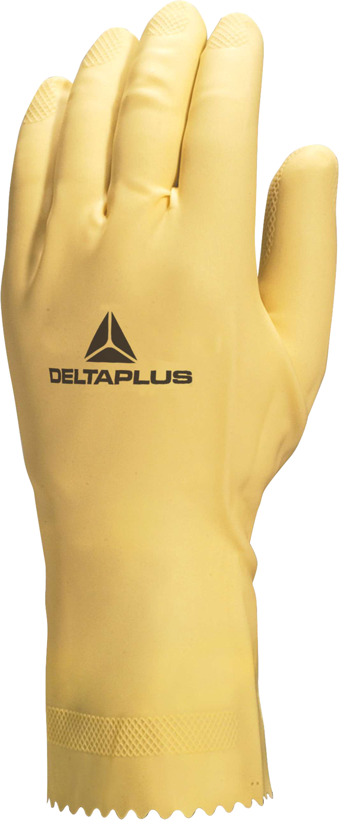 Rękawice z lateksu Delta Plus VE905 V2 — Naturalny