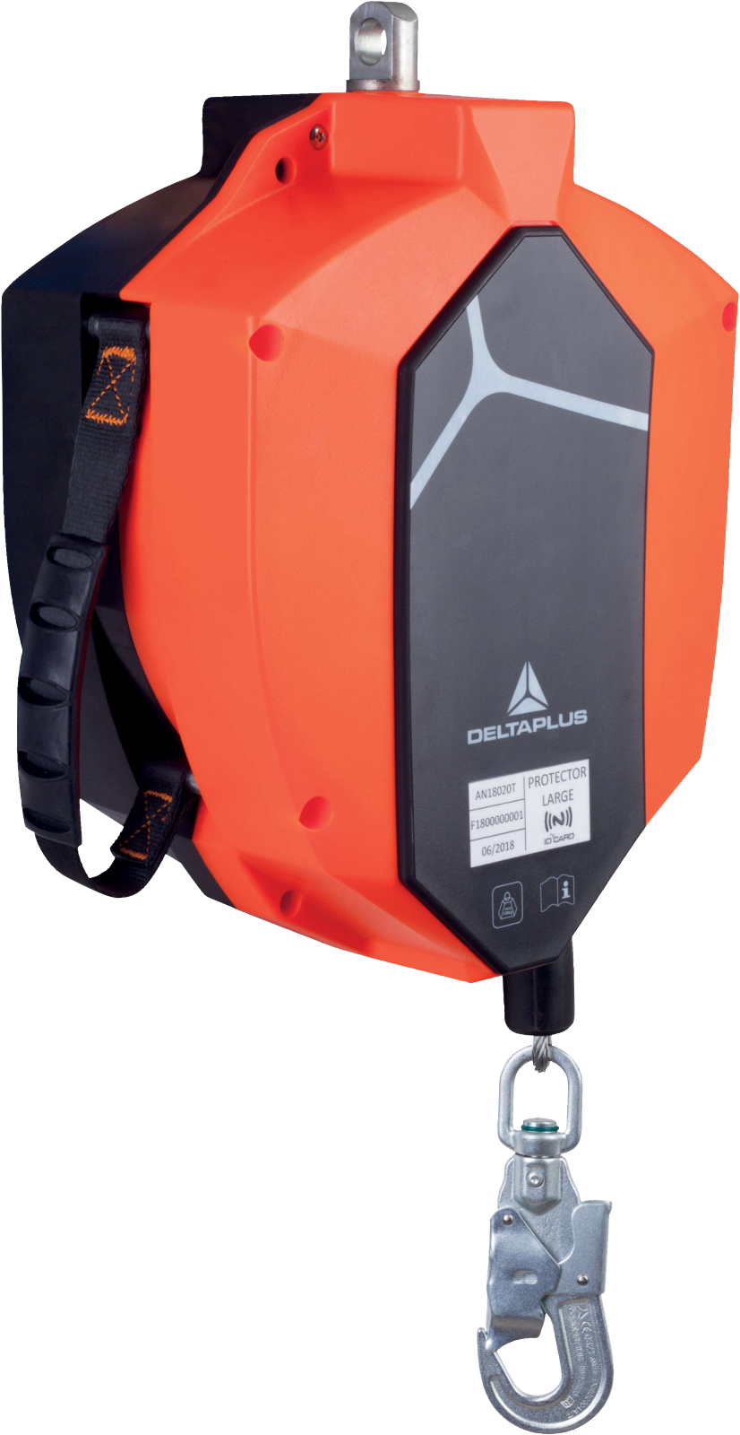 Protector large 30m Delta Plus PROTECTOR LARGE AN18030T — Czarno-czerwony