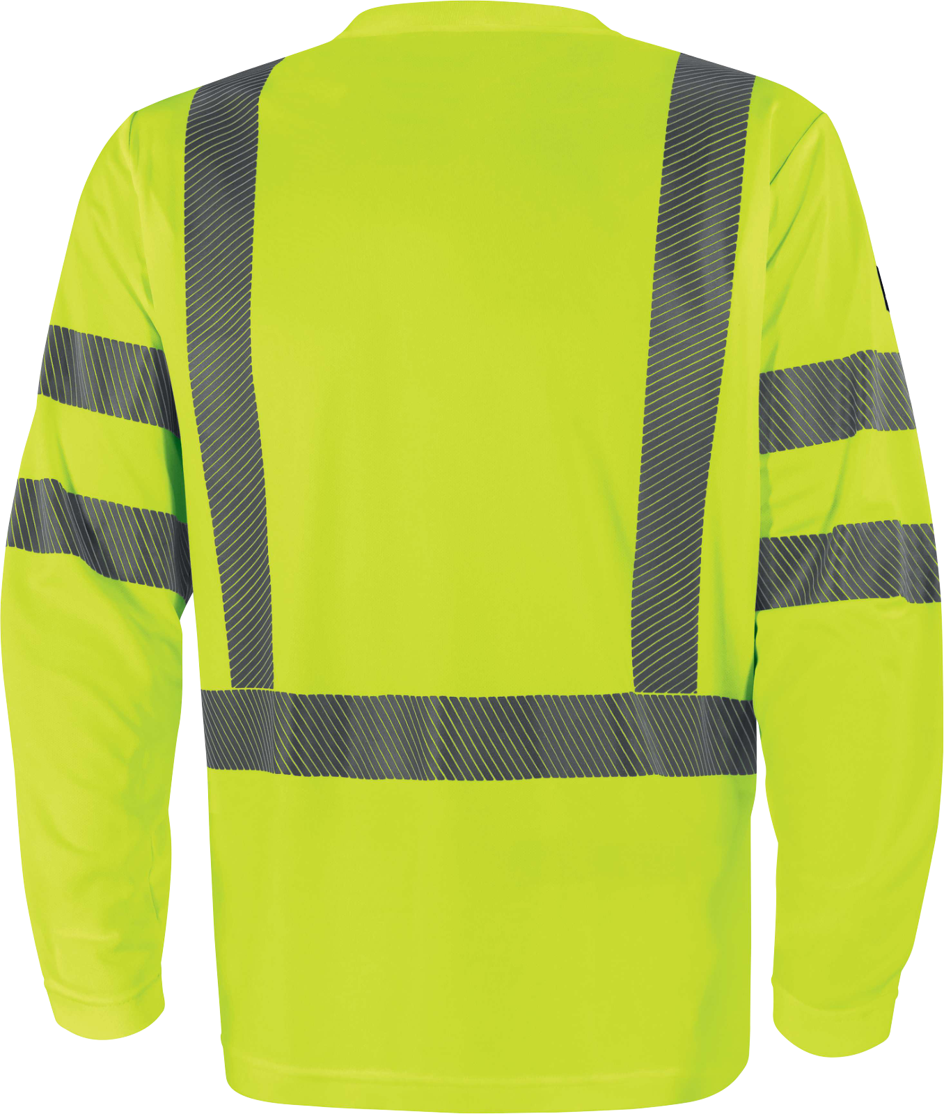 T-shirt ostrzegawczy z długimi rękawami z poliestru Delta Plus COSMOS — Pomarańczowy fluo - obrazek 4