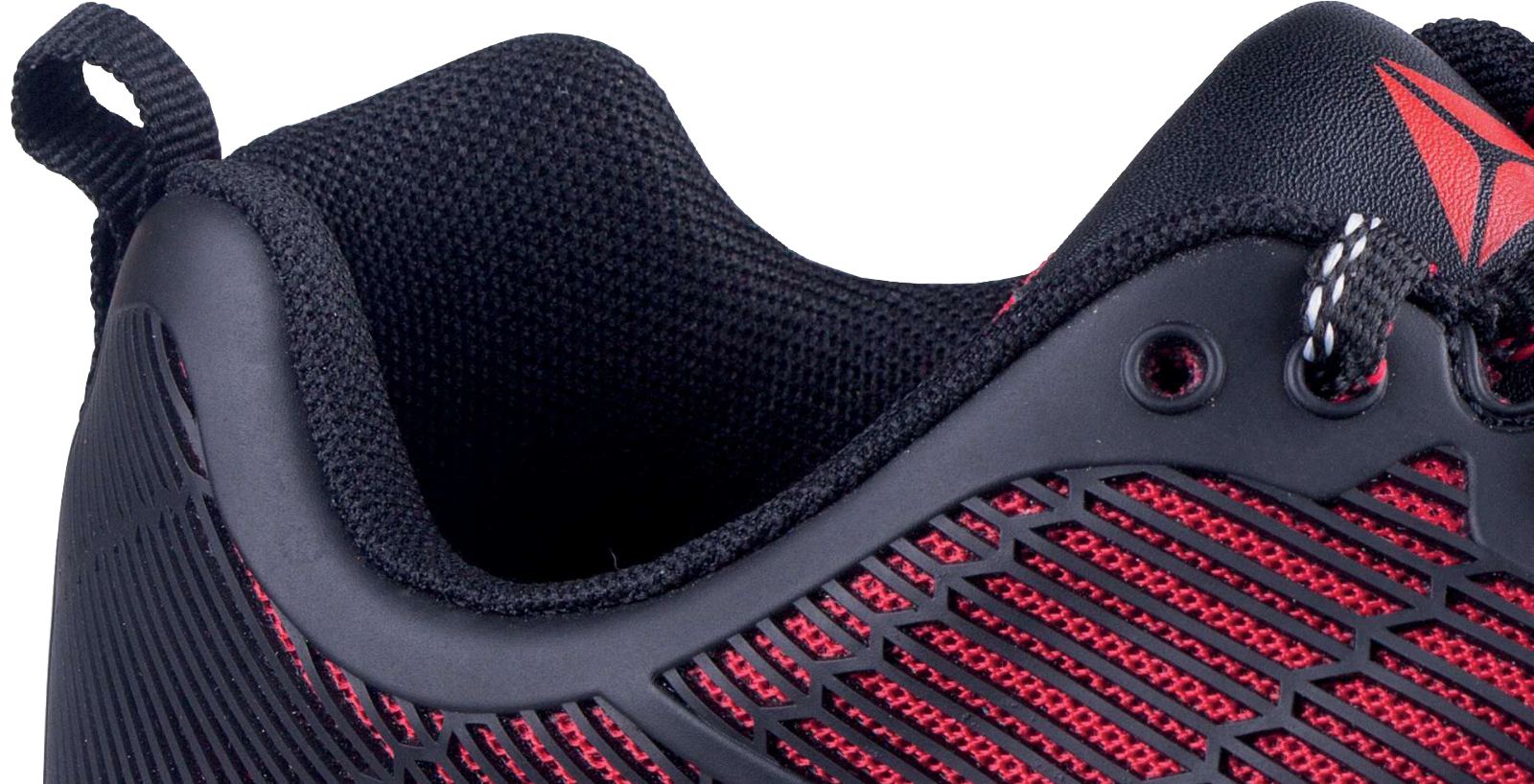Półbuty z wtryskiwanego poliuretanu i siatki typu mesh Delta Plus DELTA SPORT S1P SRC — Czarno-czerwony - obrazek 6