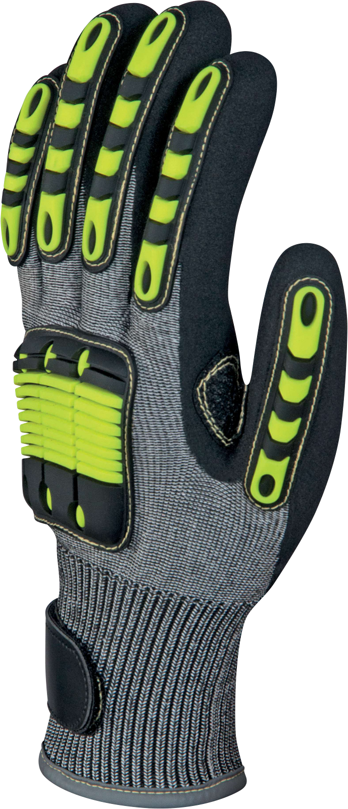 Rękawice z hdpe Delta Plus EOS NOCUT WINTER VV913 — Żółto-szaro-czarny