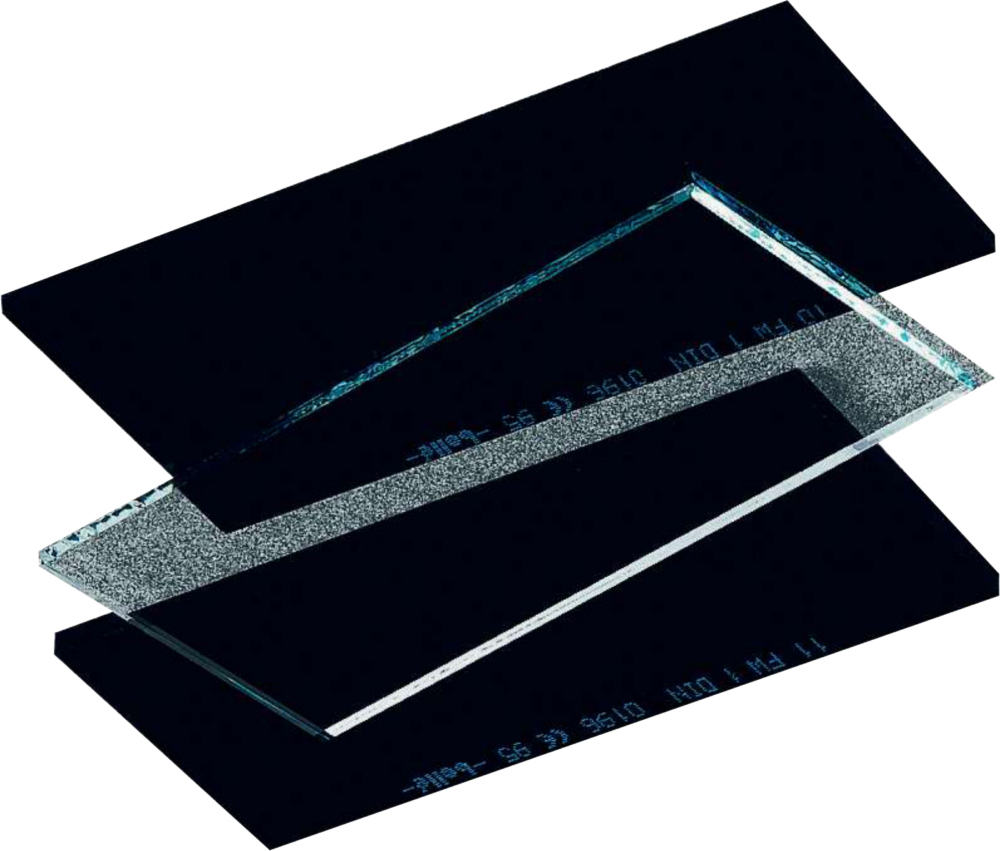 Zestaw 5 filtrów o stopniu zaciemnienia 11 do casoud3 i Delta Plus FILTER 11 — Zielony