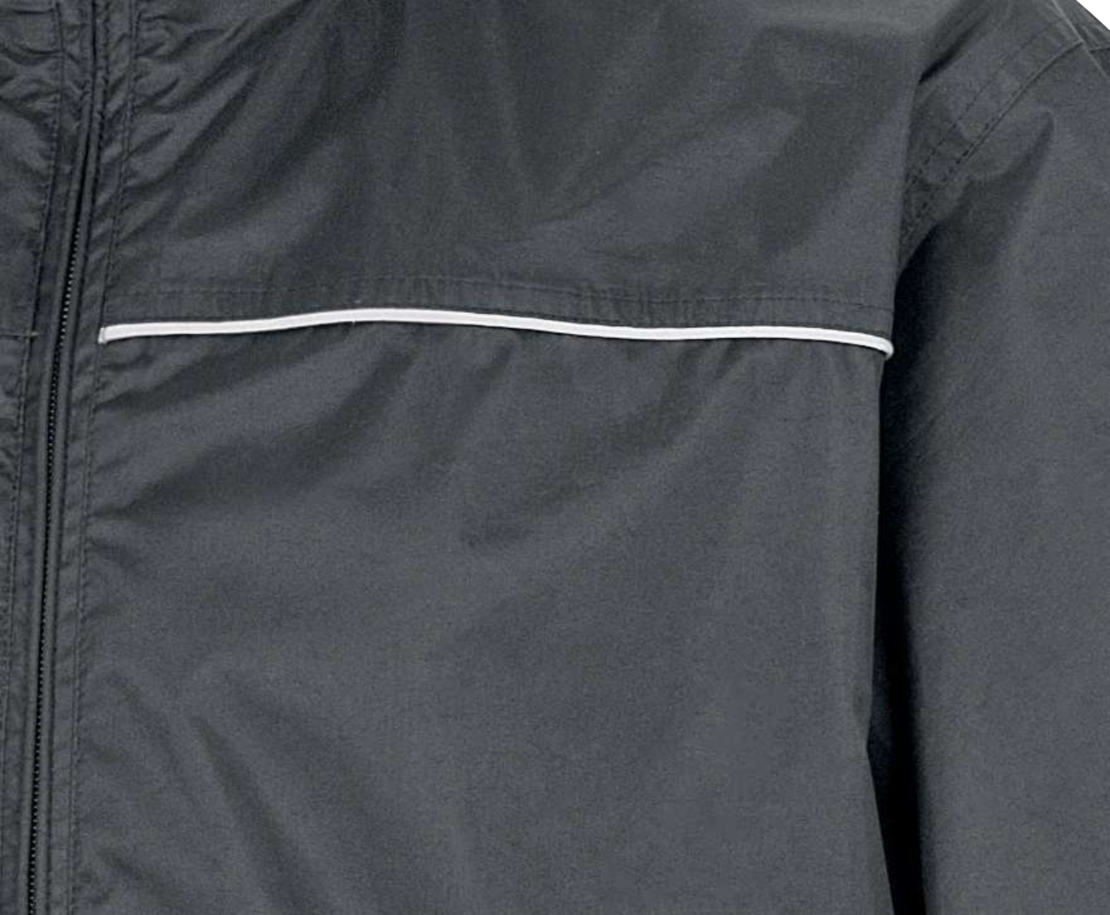 Wiatrówka przeciwdeszczowa z poliestru powlekanego pvc Delta Plus LITE — Czarny - obrazek 6