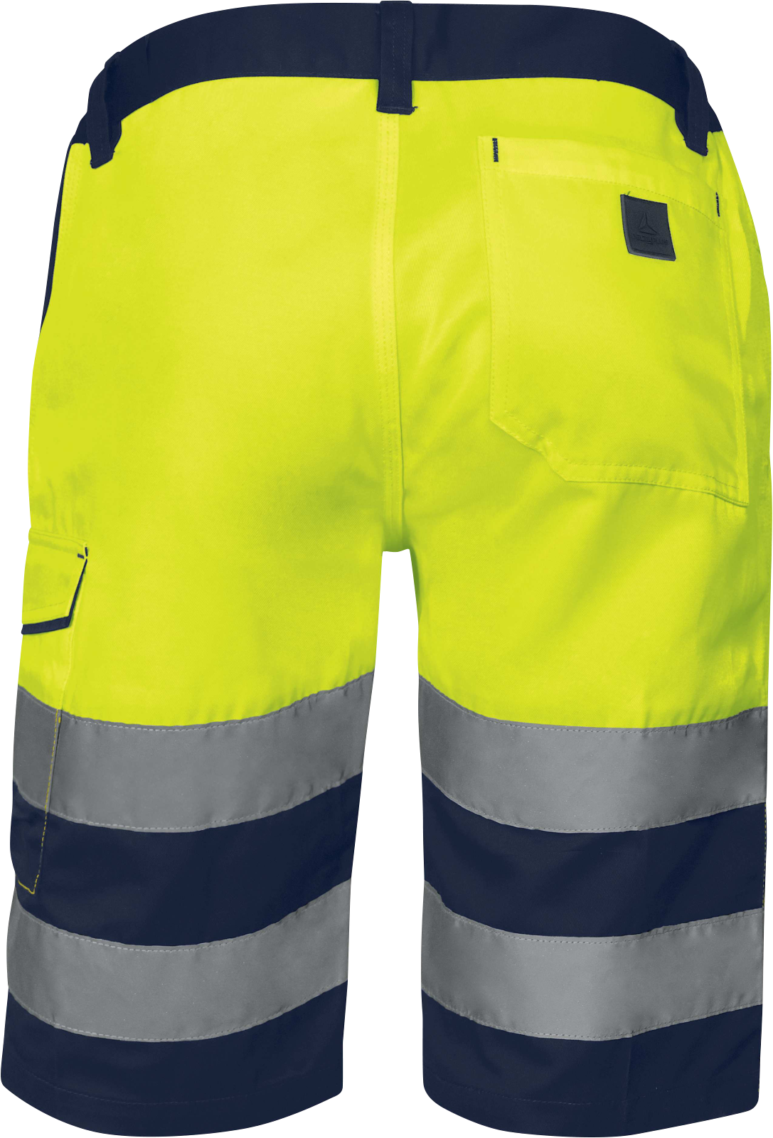 Bermudy ostrzegawcze mach1 Delta Plus M1BE2HV — Żółty fluo-granatowy - obrazek 4