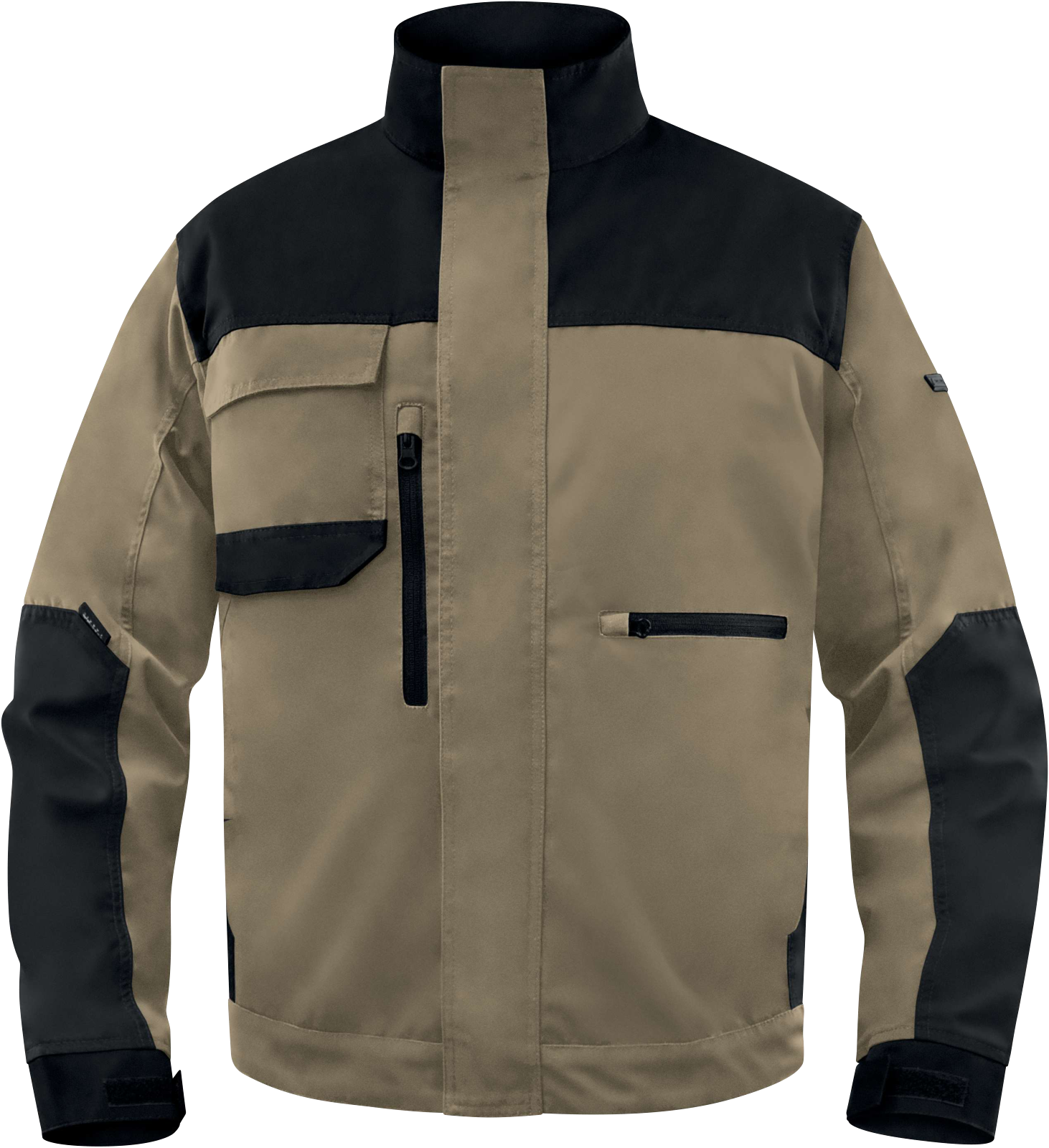 Bluza mach 5 z bawełny Delta Plus M5VE3 — Szaro-czarny - obrazek 3