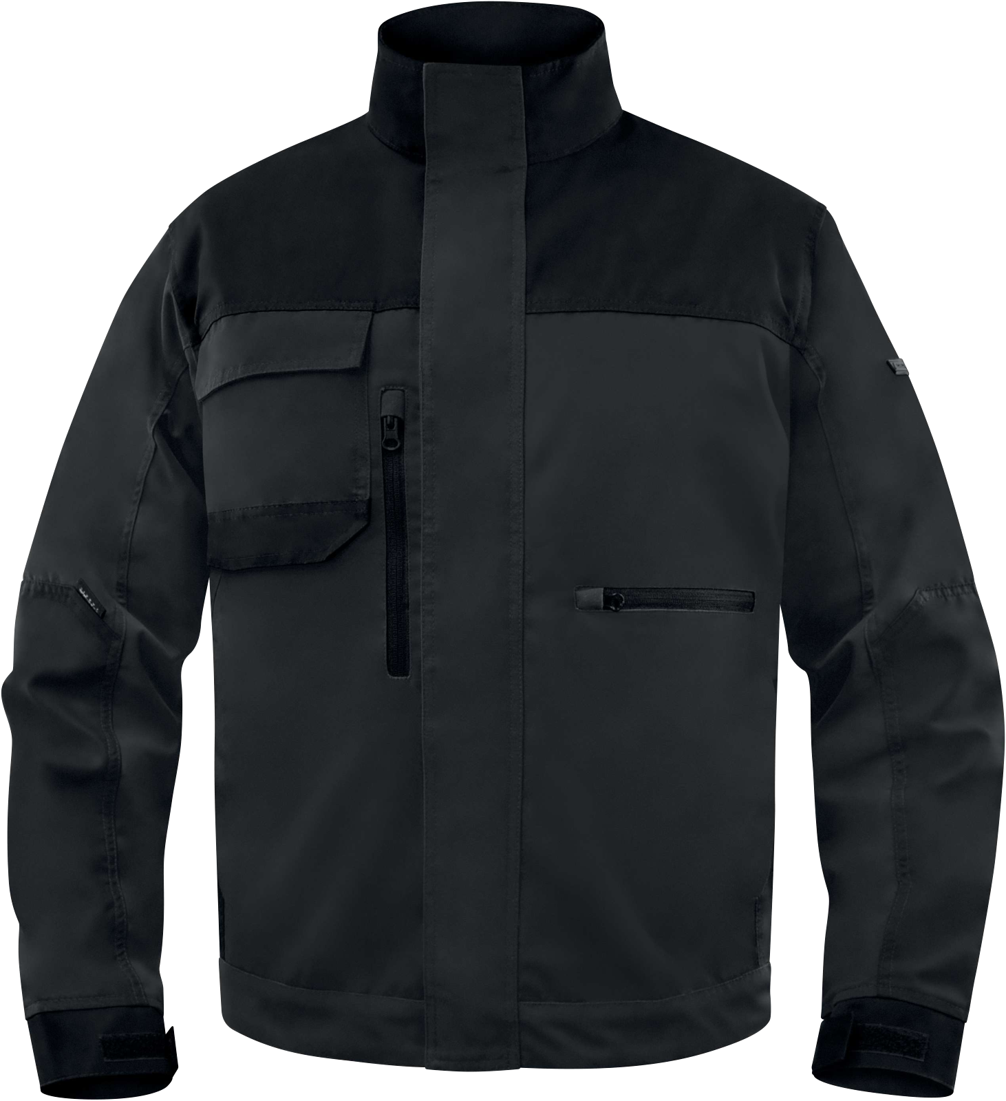 Bluza mach 5 z bawełny Delta Plus M5VE3 — Szaro-czarny