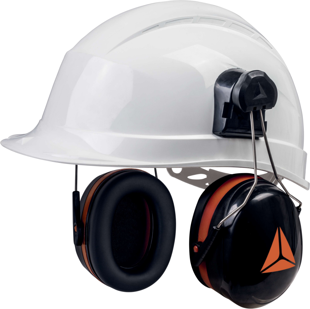 Czasze przeciwhałasowe przystosowane do hełmów zircon Delta Plus MAGNY HELMET 2 — Czarny