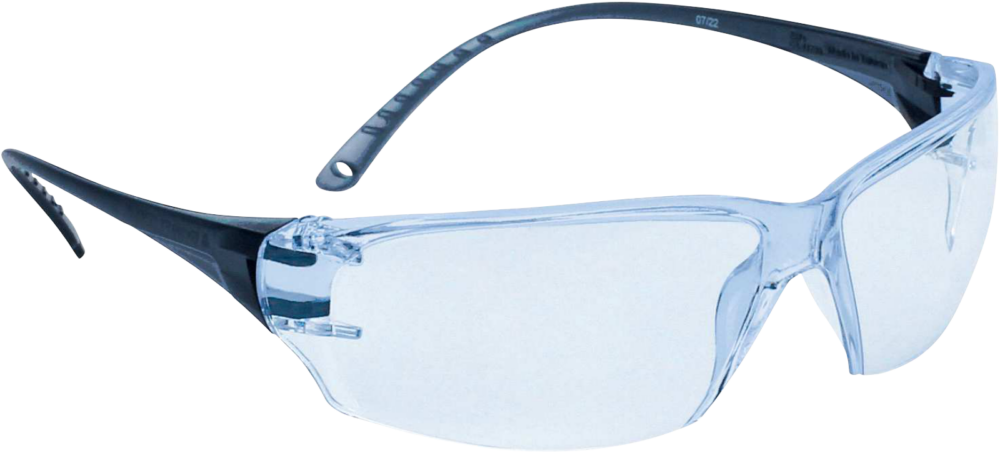 Okulary z poliwęglanu Delta Plus MILO DETECTABLE — Jasnoniebieski