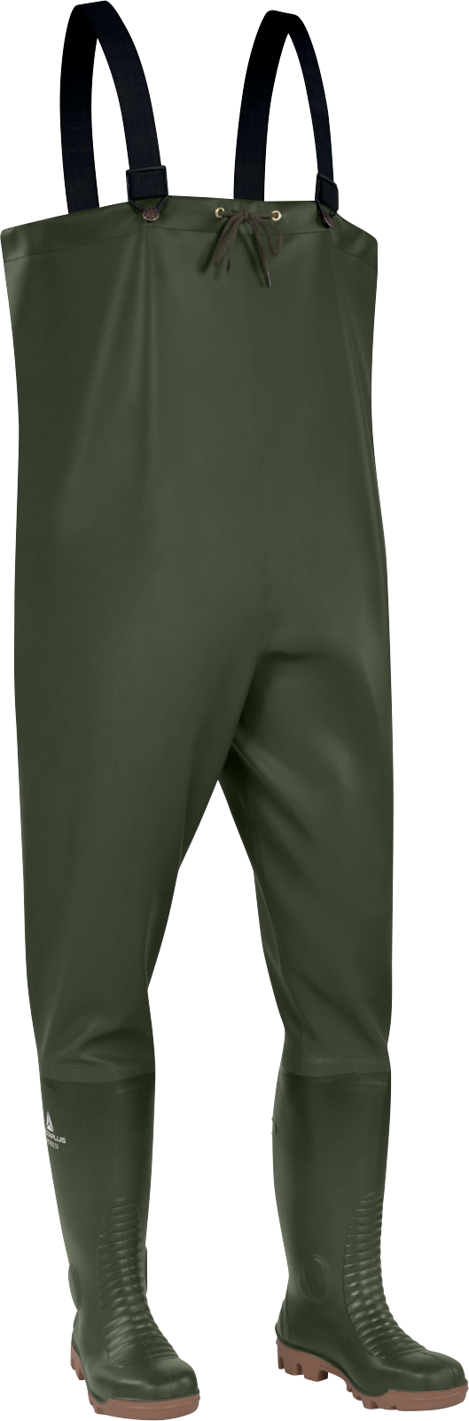 Wodery bezpieczne z pvc Delta Plus OYSTER2 S5 SRA — Zielono-czarny