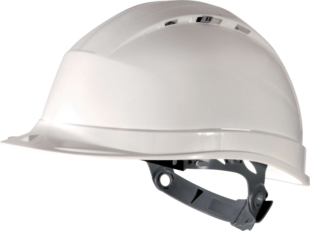 Hełm ochronny z polipropylenu Delta Plus QUARTZ I — Żółty
