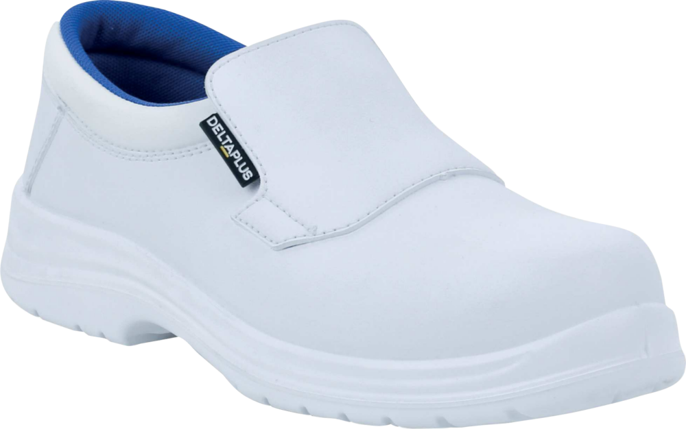 Półbuty z mikrofibry Delta Plus ROBION4 S2 SR — Biały