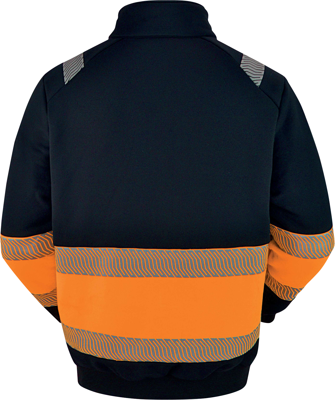 Kurtka ostrzegawcza Delta Plus SHERPAHV — Żółty fluo-czarny - obrazek 2