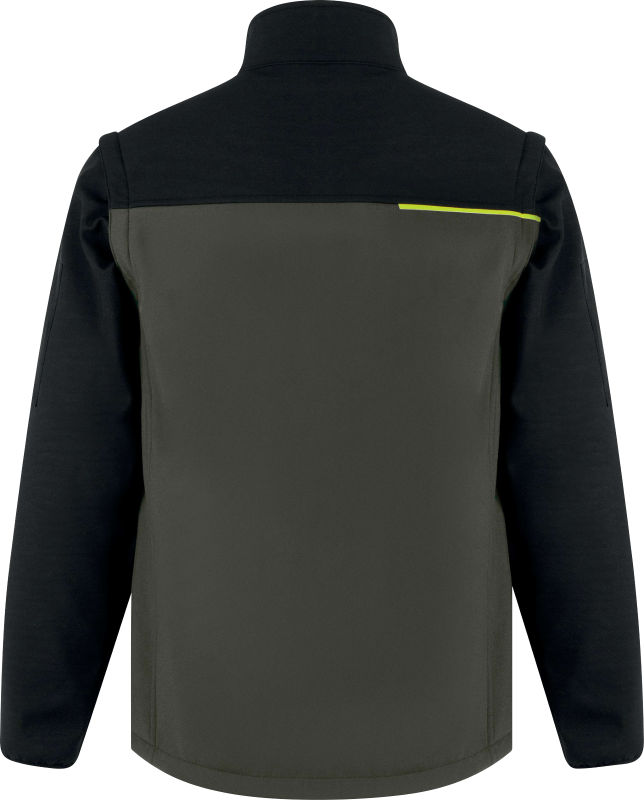 Softshell 2 w 1 - softshell 96% elastan z recyklingu 4% Delta Plus SOCCIA — Czarno-czerwony - obrazek 2