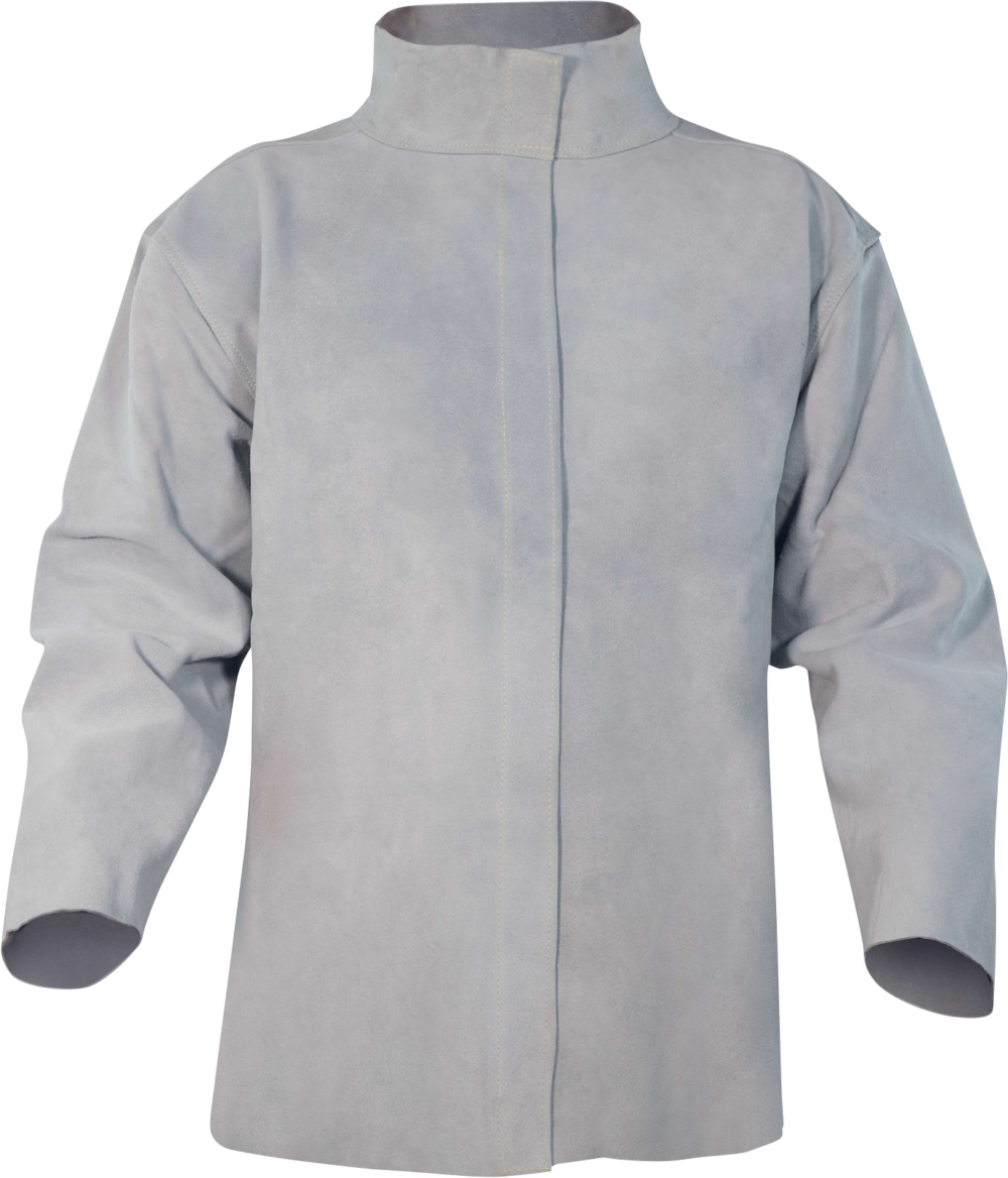 Bluza spawalnicza z dwoiny bydlęcej Delta Plus SUMVES — Szary