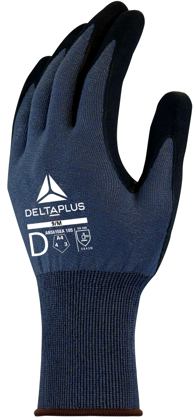 Rękawice dziane powlekane - nylon Delta Plus VENICUTD11 — Szary