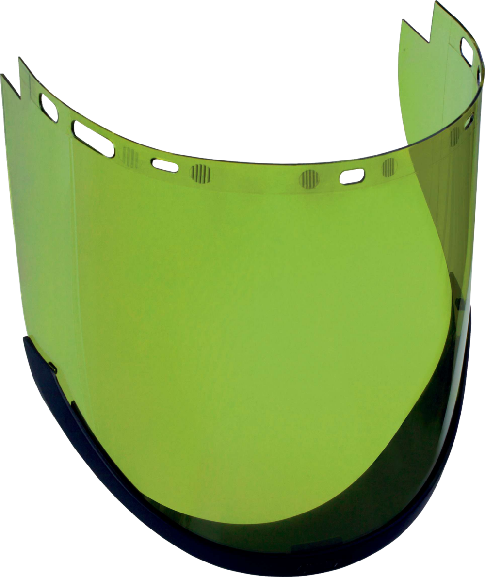 Osłona twarzy z poliwęglanu Delta Plus VISOR FLASH 2 — Zielony