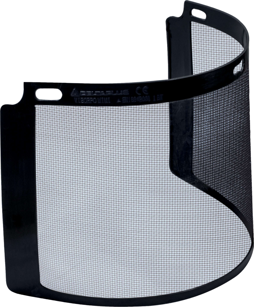 Zestaw 2 osłon twarzy z siatki do visor-hold mini Delta Plus VISORG MINI — Czarny