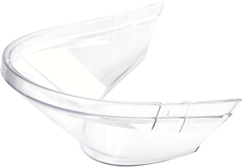 Ochrona podbródka do visor toric Delta Plus VISOR T-GUARD — Bezbarwny