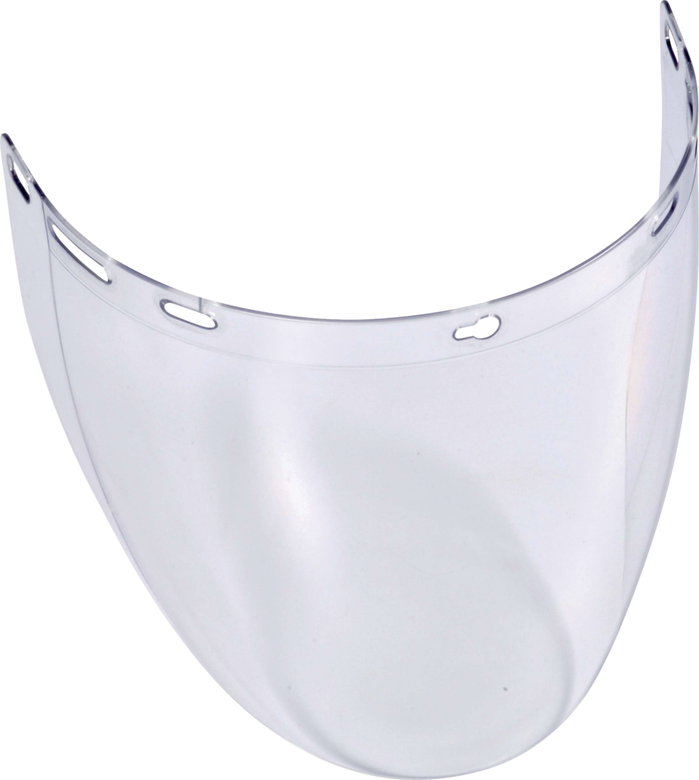 Osłona twarzy z poliwęglanu Delta Plus VISOR TORIC CLEAR — Bezbarwny