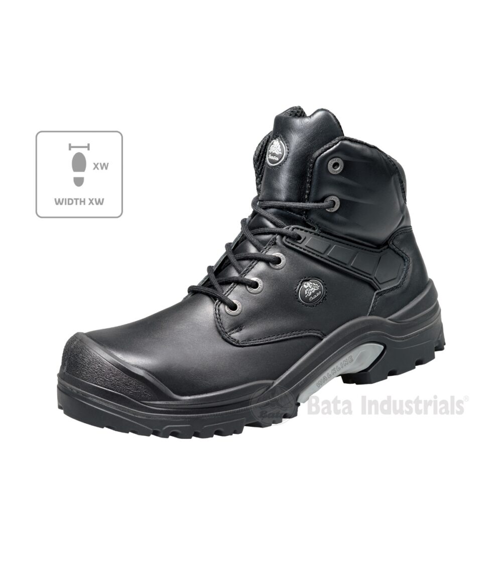 Buty do kostki unisex BATA INDUSTRIALS Pwr 312 XW — Czarny