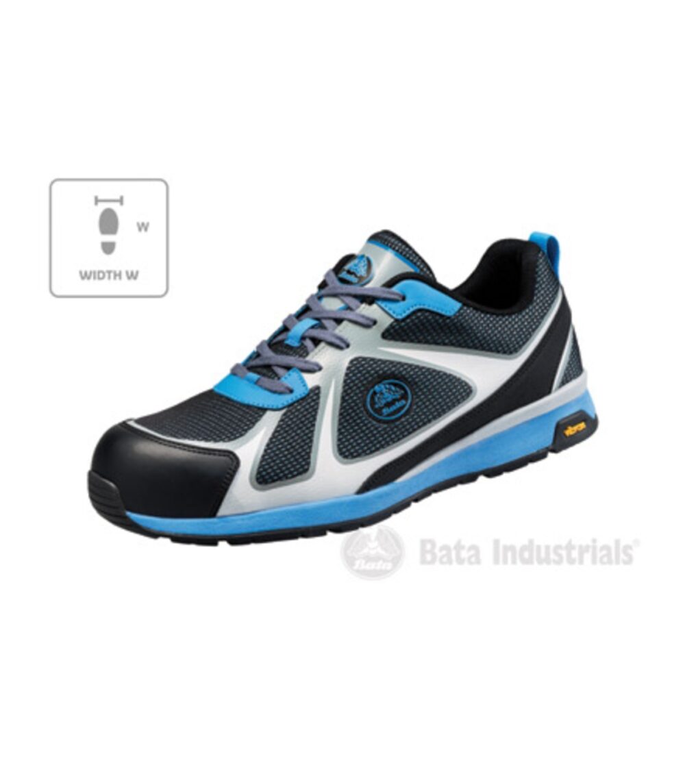 Półbuty unisex BATA INDUSTRIALS Bright 021 W — Niebieski